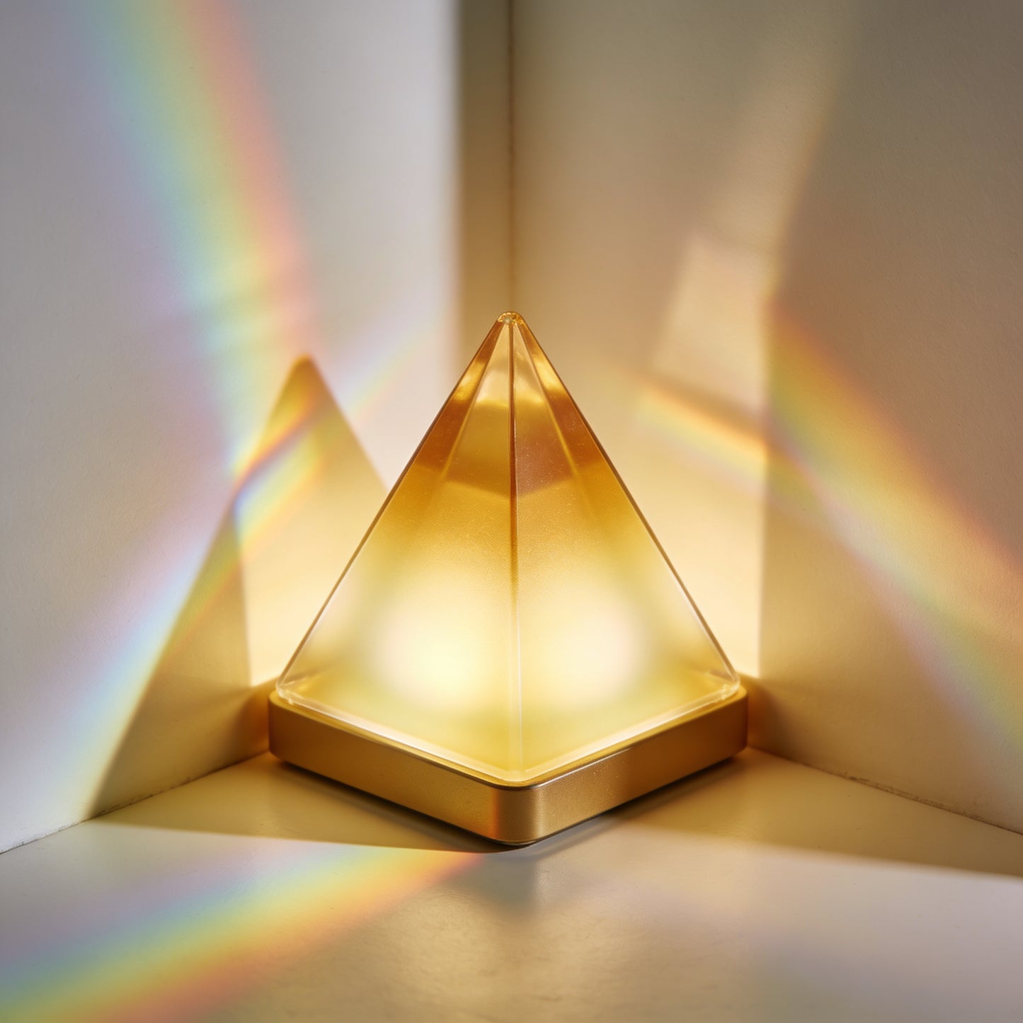PrismHearth Corner Glow Lamp